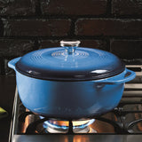 6QT cast iron enamel casserole