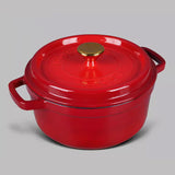 JOZO classic enamelled cast iron casserole