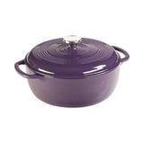 6QT cast iron enamel casserole