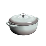 6QT cast iron enamel casserole