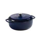 6QT cast iron enamel casserole